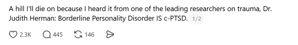 BPD and CPTSD