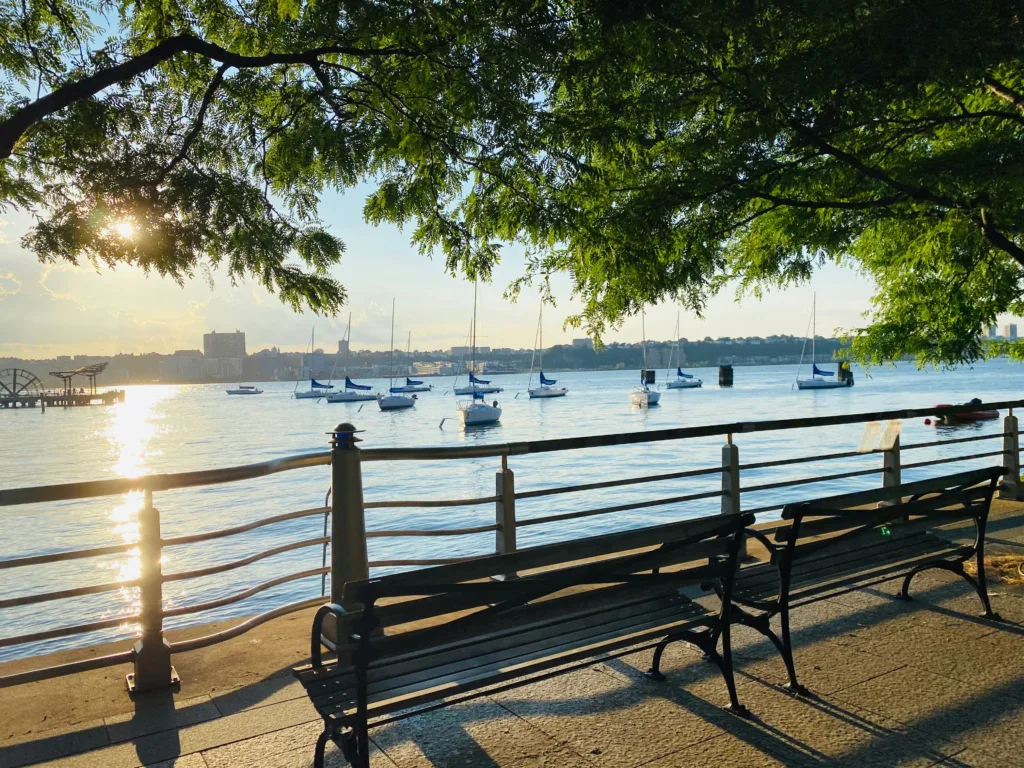 Finding calm by the water